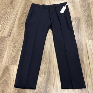 Tommy Hilfiger Navy Redmond Stretch Dlim Fit Dress Pants Slacks Mens 36x30 NWT